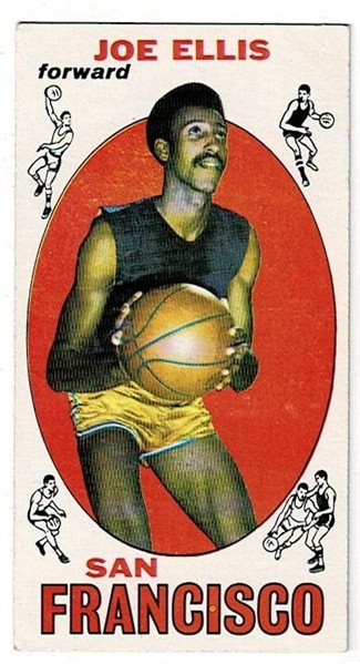 1969 Topps Basketball #57 Joe Ellis - San Francisco Warriors
